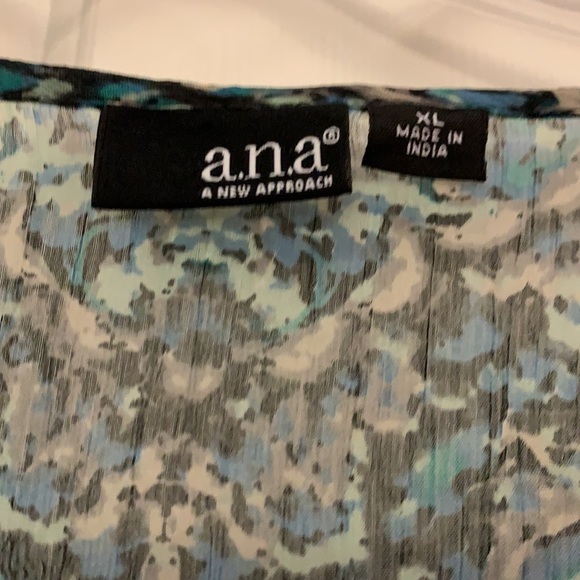 😍 a.n.a Gorgeous semi sheer top XL made in India - Picture 2 of 8